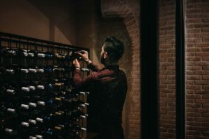 wine collection gallery via pastarella